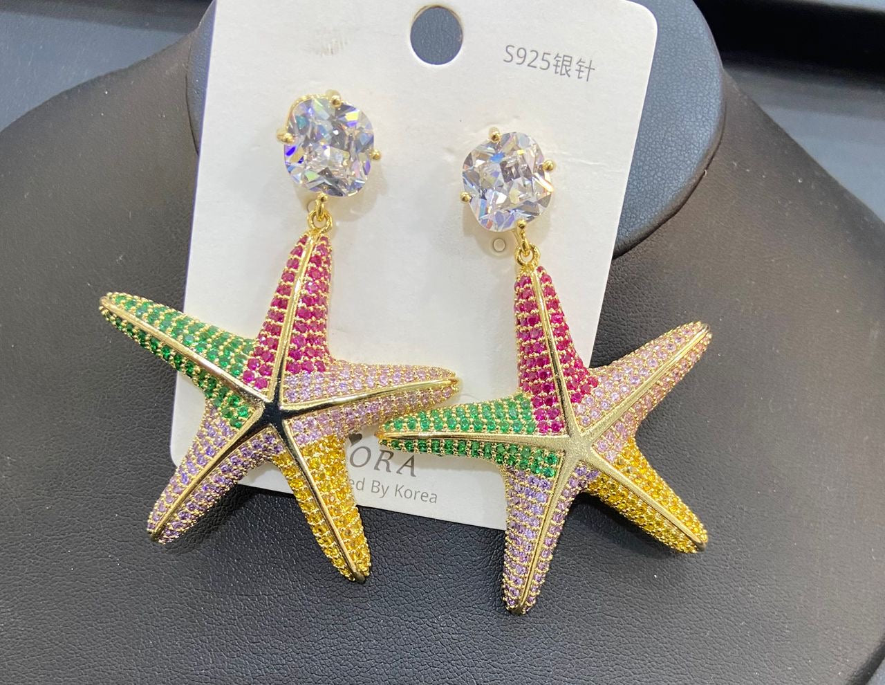 Aurique Zirconia Earrings 1038