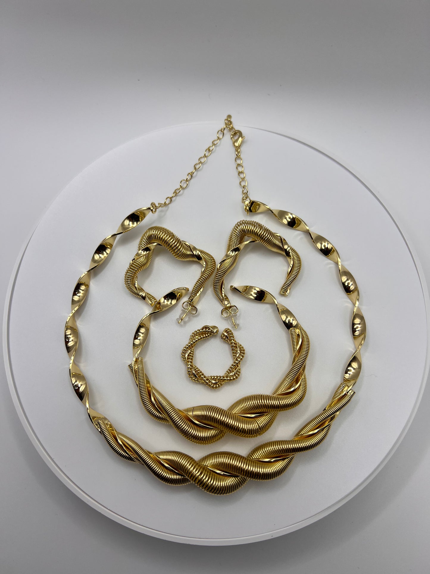 Twisted Gold Set