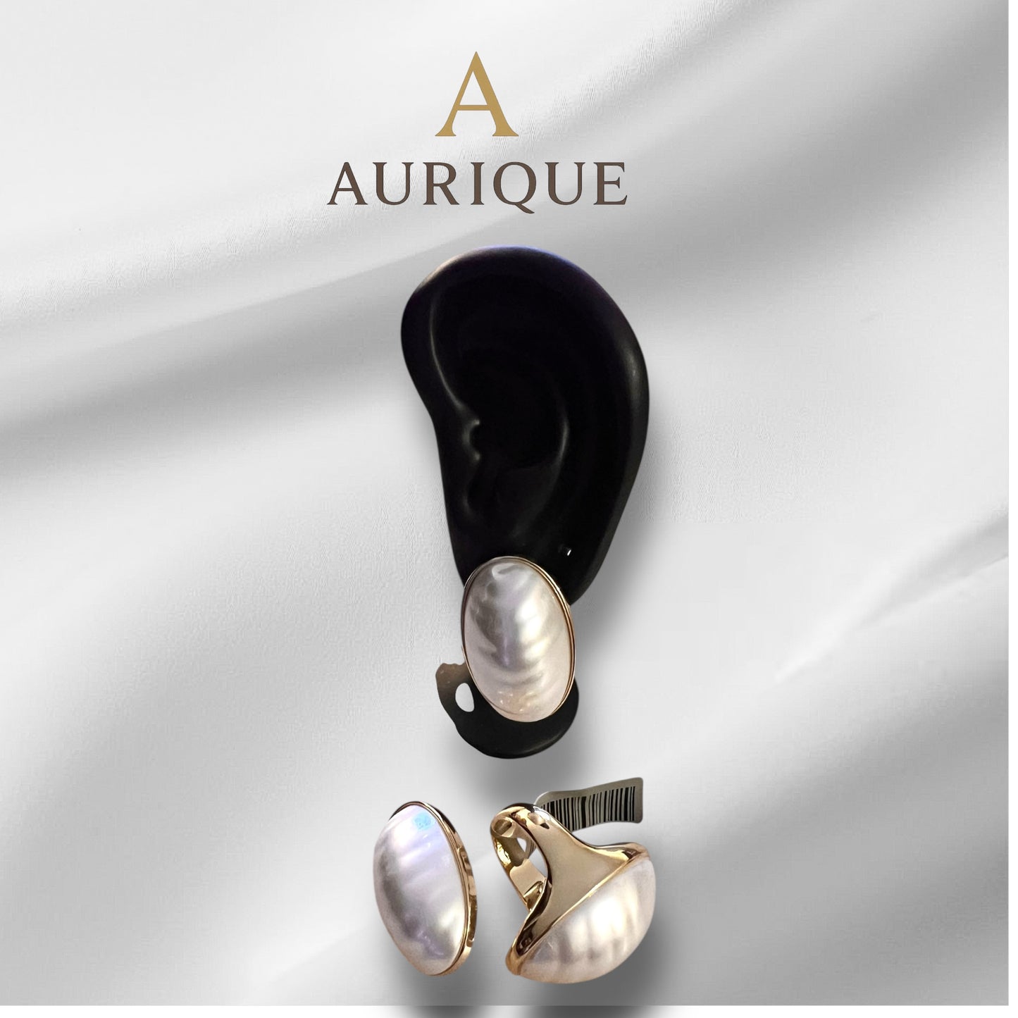 Pearl Earring With Ring