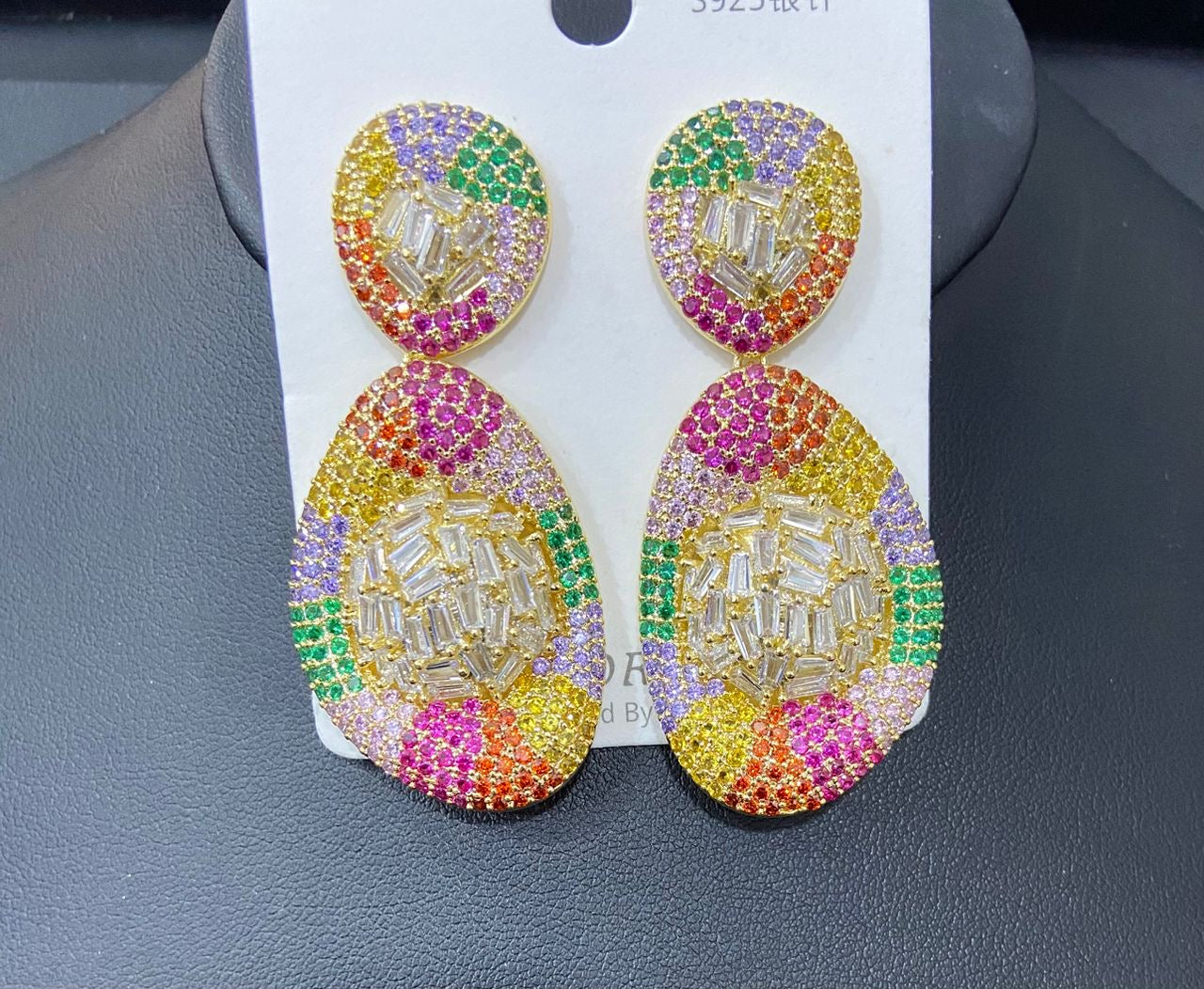 Aurique Zirconia Earrings 1037