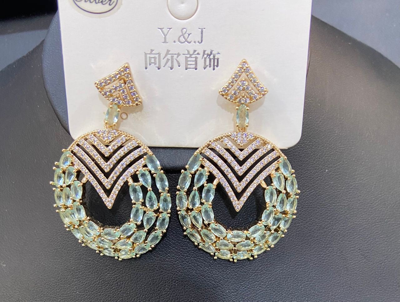 Aurique Zirconia Earrings 1041