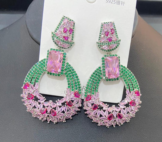 Aurique Zirconia Earrings 1042