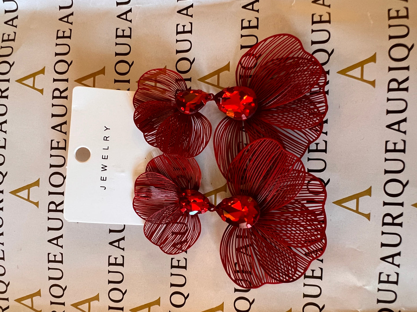 Aurique Flower Earrings 1006