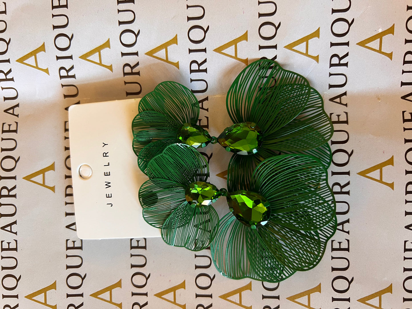 Aurique Flower Earrings 1006