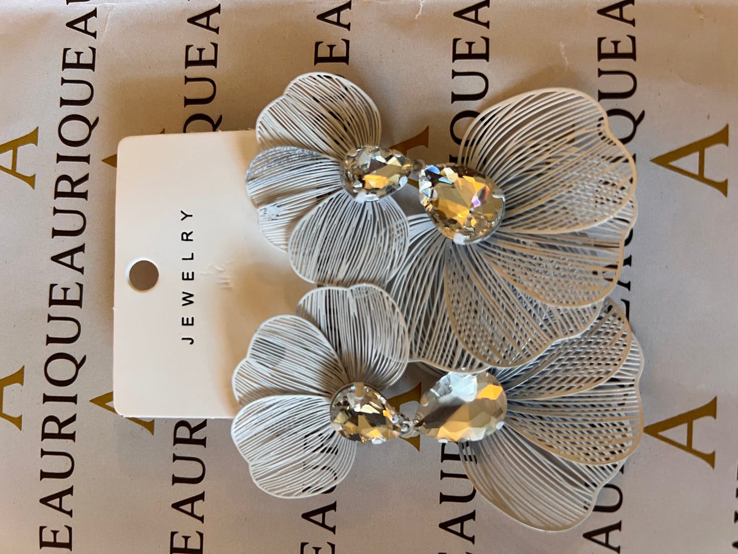 Aurique Flower Earrings 1006