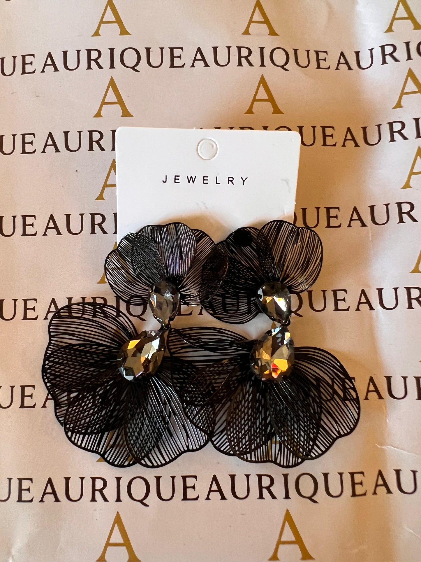Aurique Flower Earrings 1006