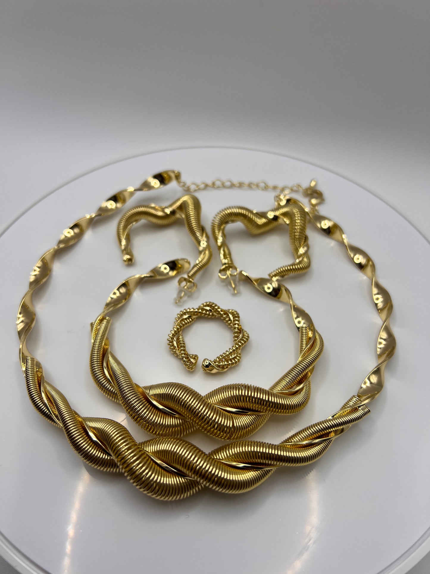 Twisted Gold Set