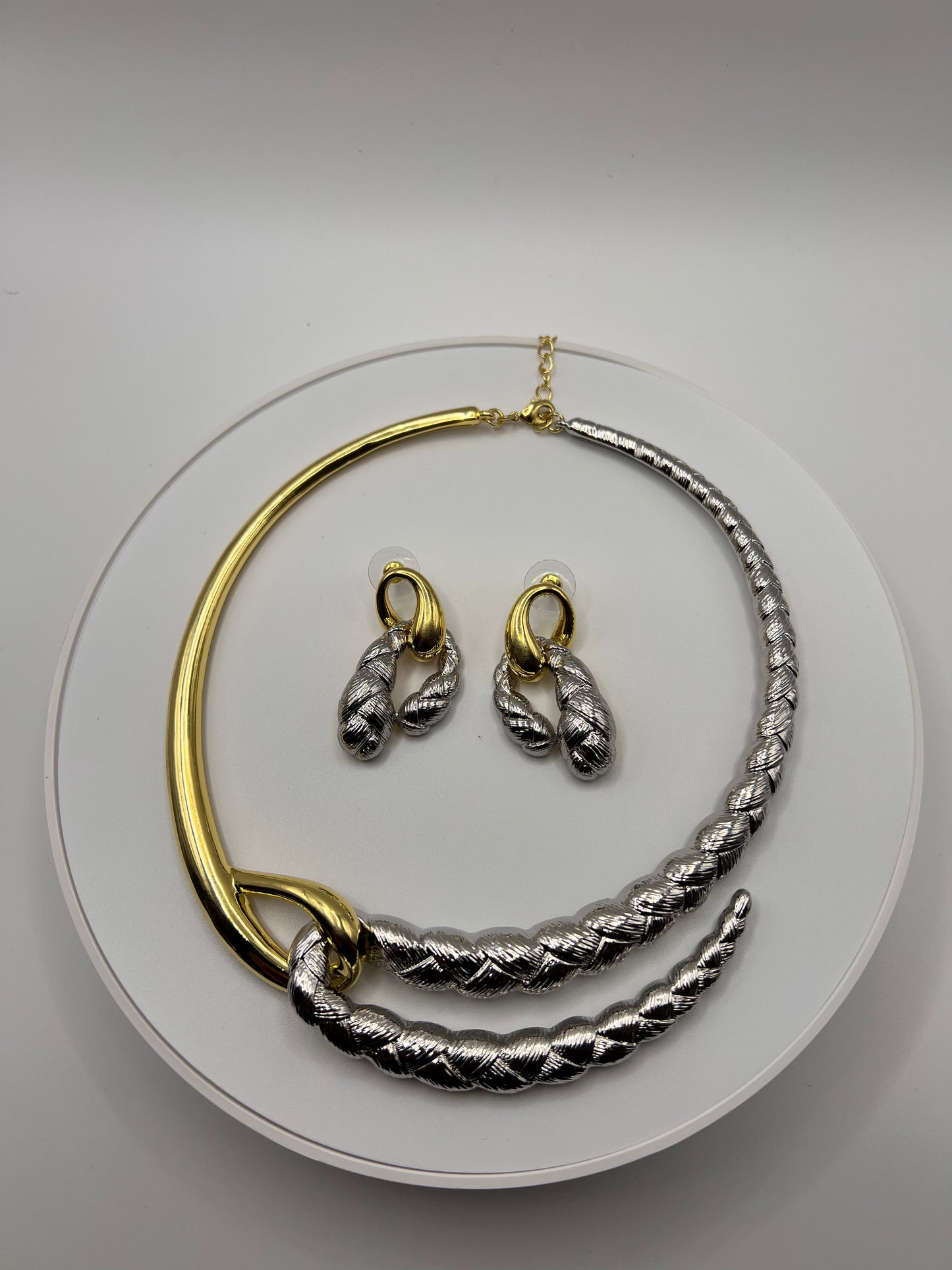 Silver and Gold curved set