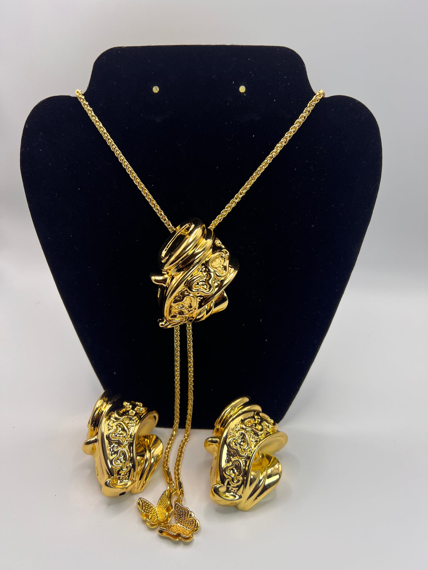 Long Chain Gold Costume Set