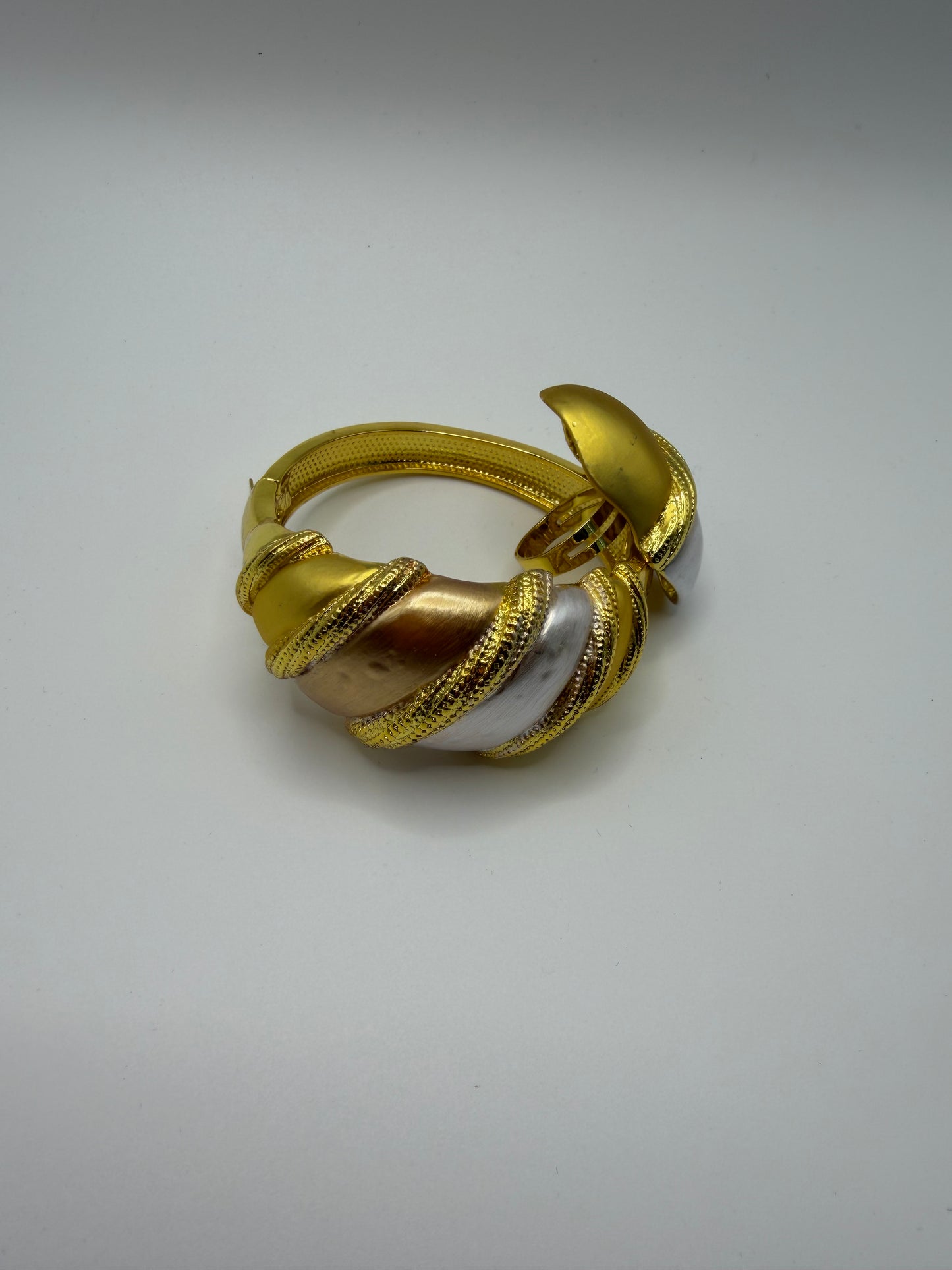 Three Tone Bloom Bracelet