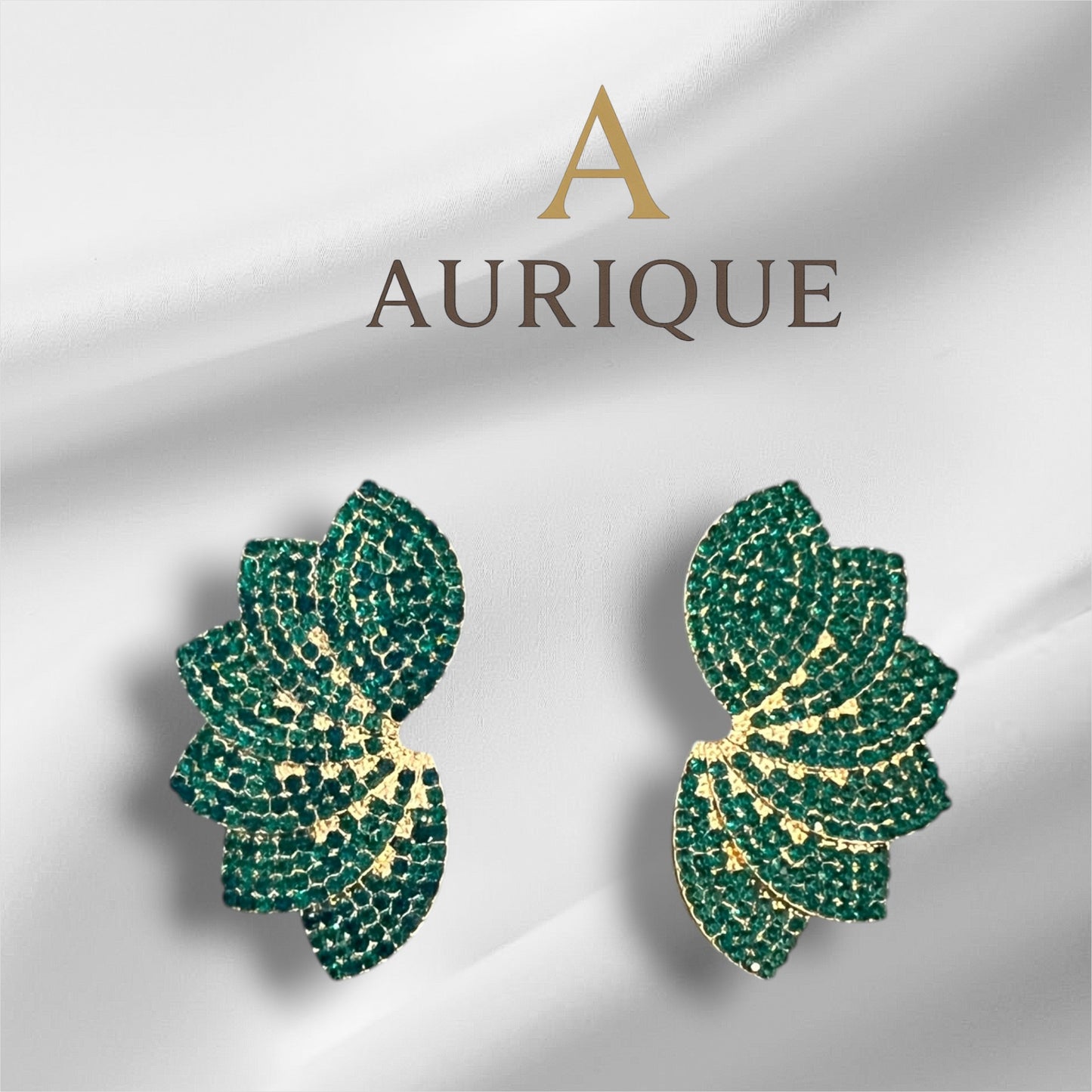 Floral Fan Earring
