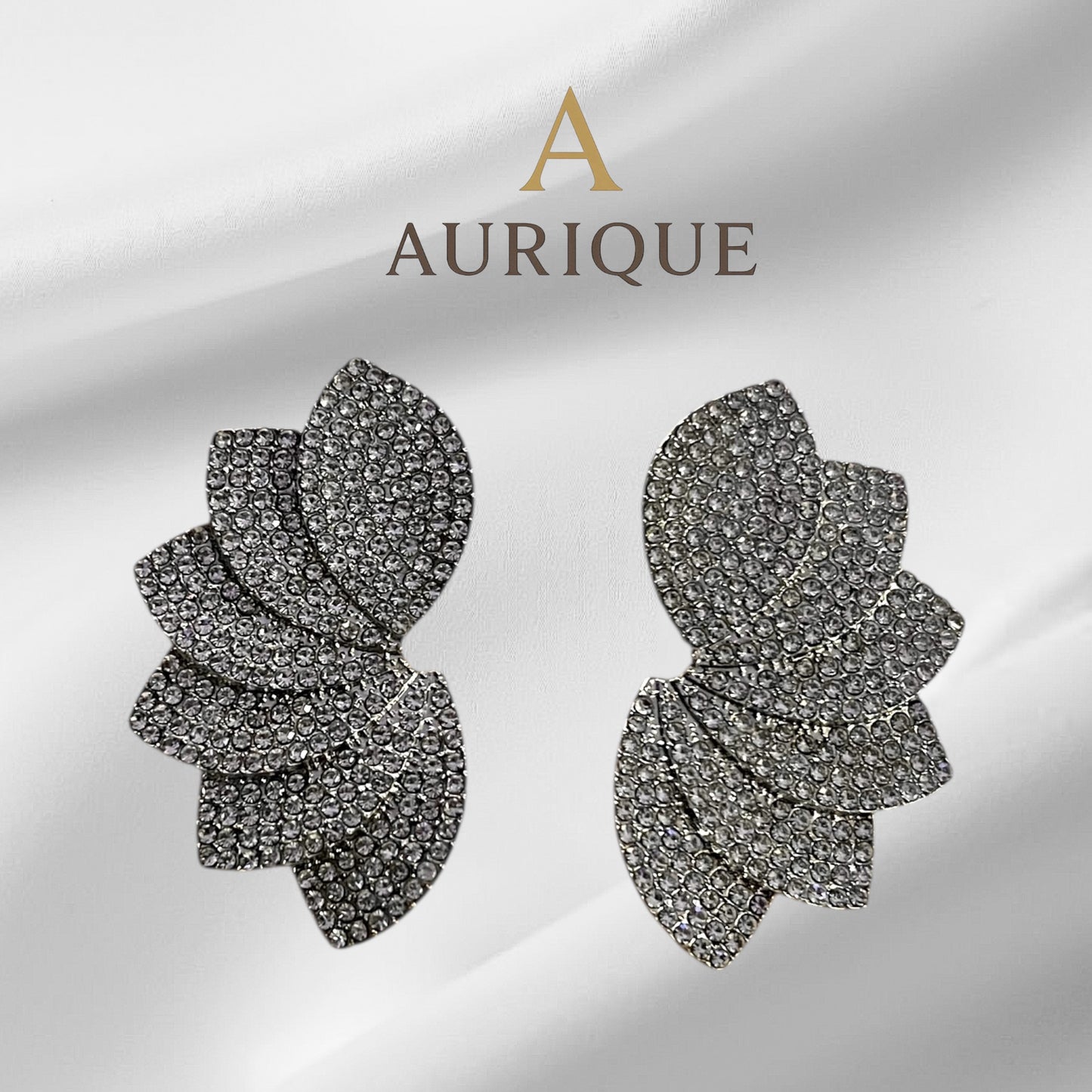 Floral Fan Earring