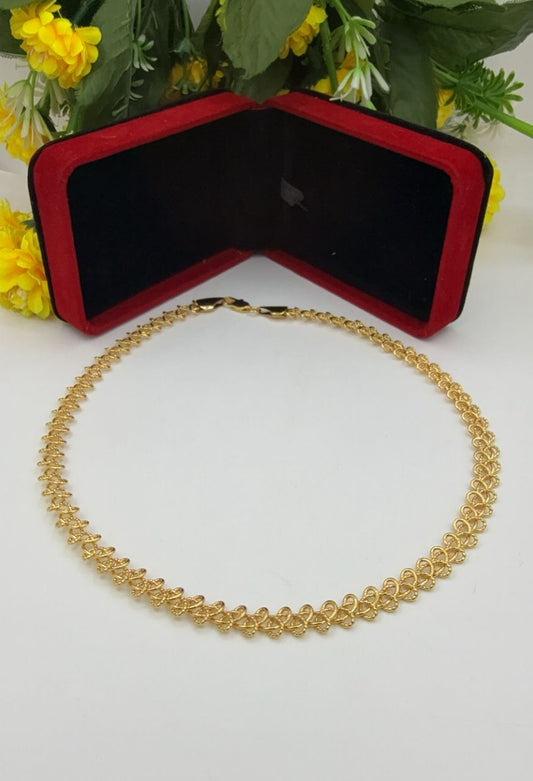 Aurique Itallian Cord Necklace 1003