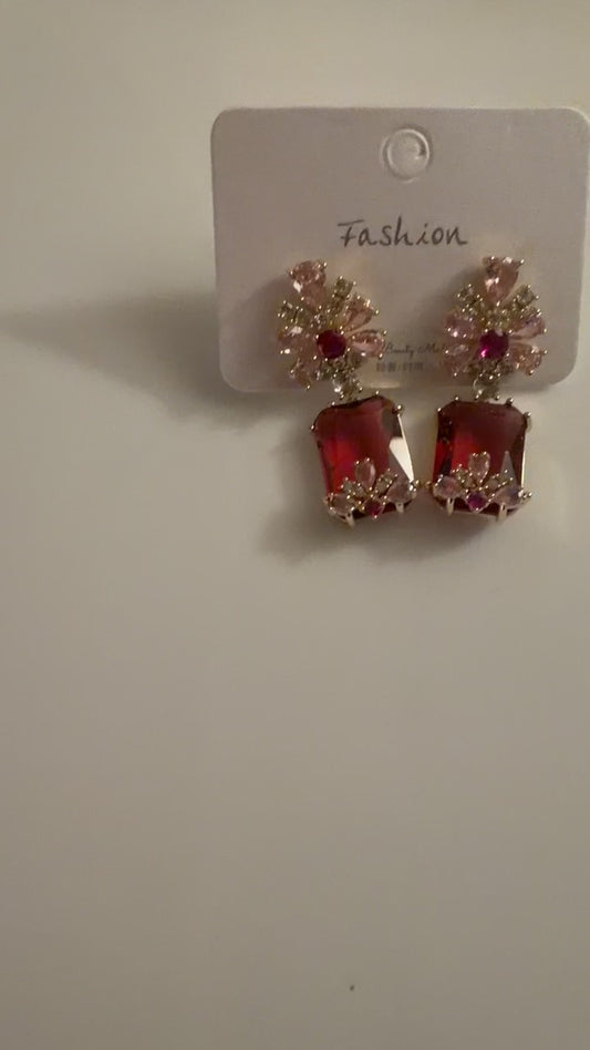 Aurique Zirconia Earrings 1029