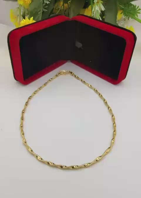 Aurique Itallian Cord Necklace 1002